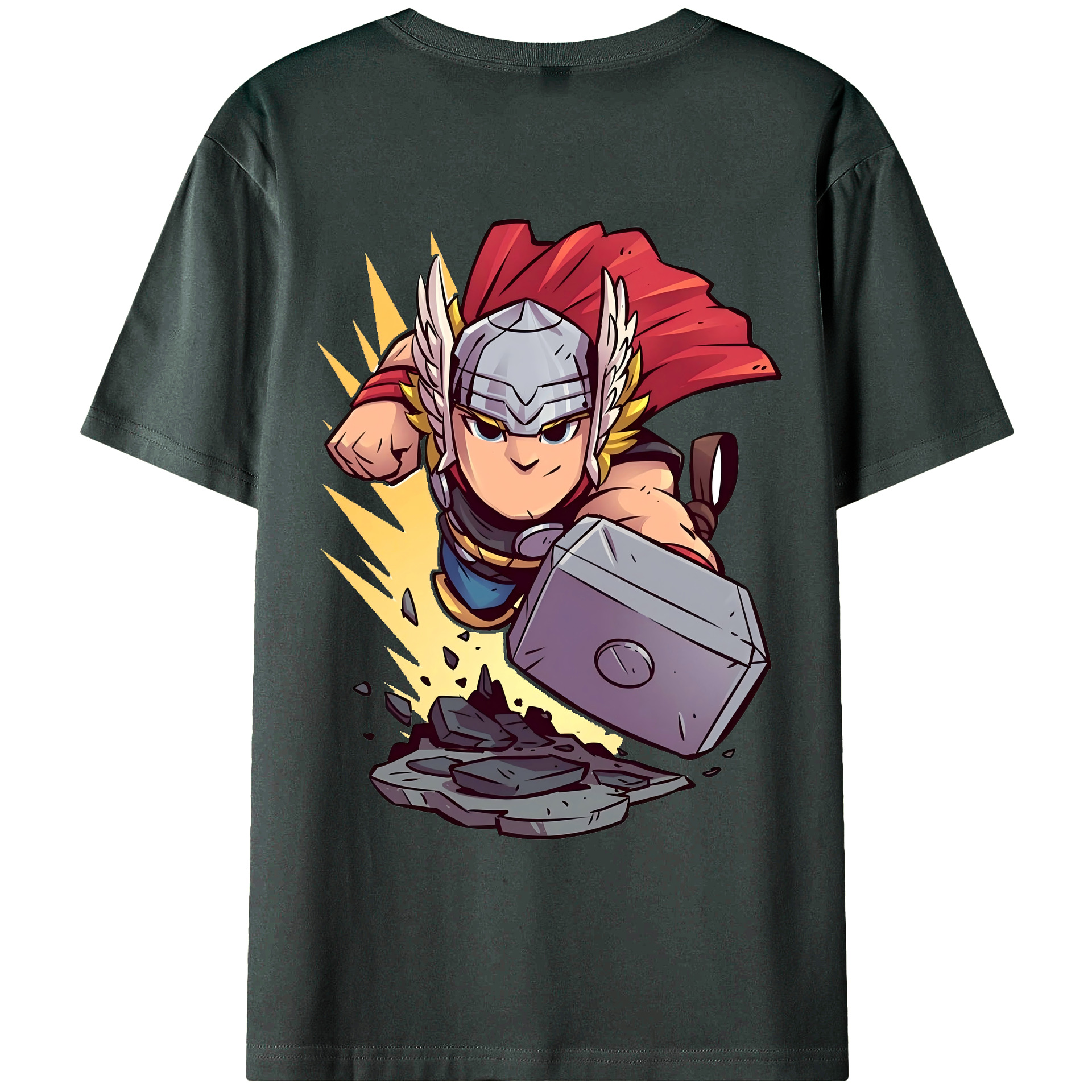 （画像用） アベンジャーズ The Avengers 綿100％ メンズ半袖Tシャツ（バックプリント） 通気性